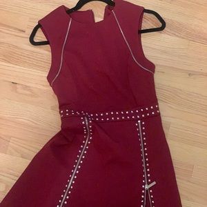 Deep red Michael Kors dress. Size P small